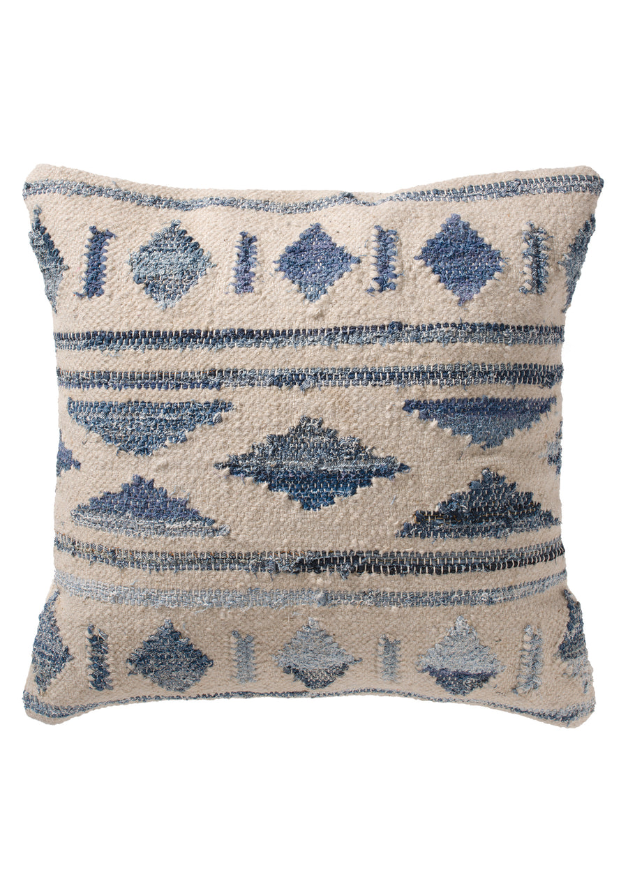 Tidal Whisper Kilim Cushion