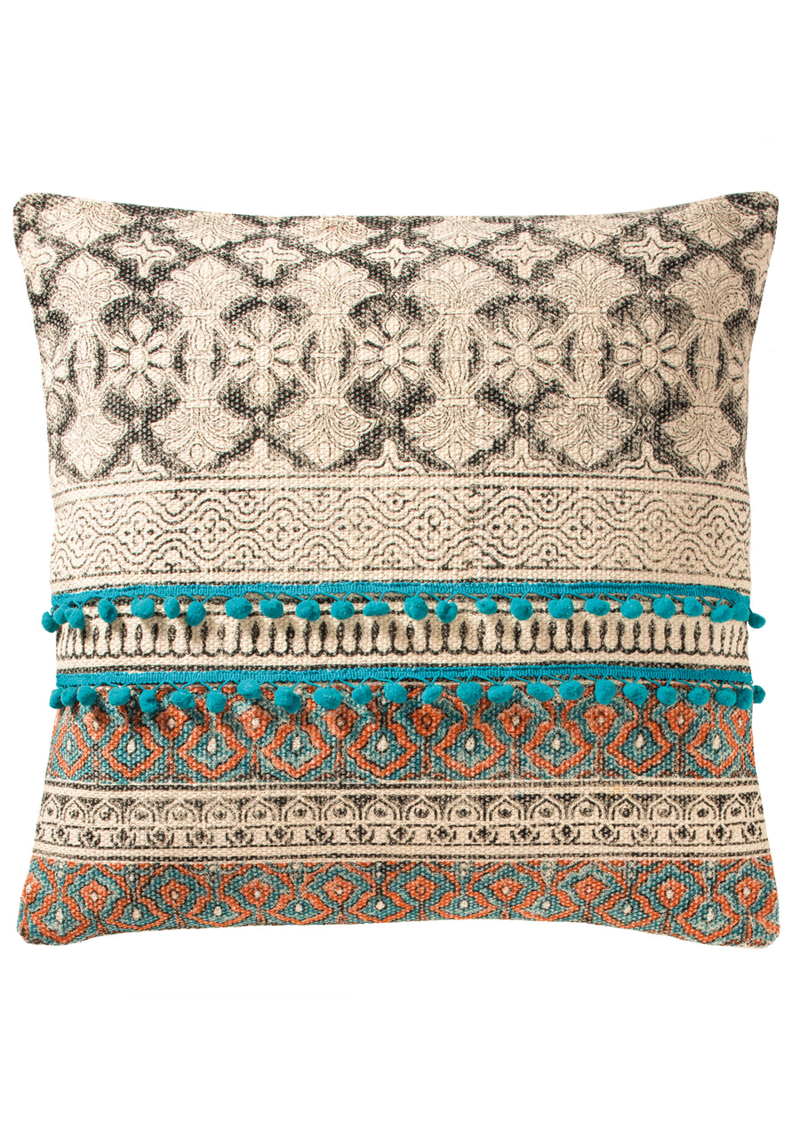 Tranquil Teal Cushion