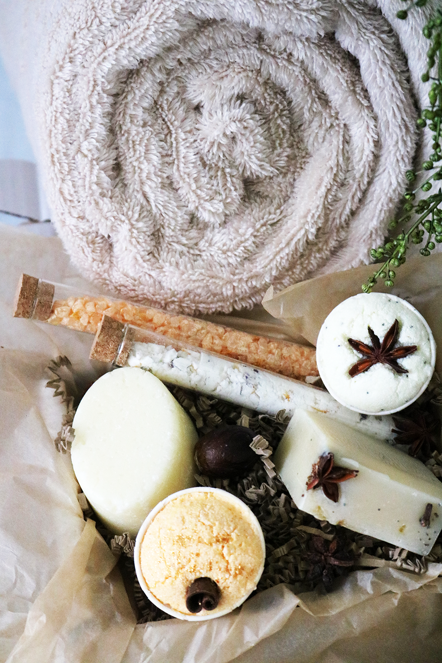 Spiced Winter Bath Set