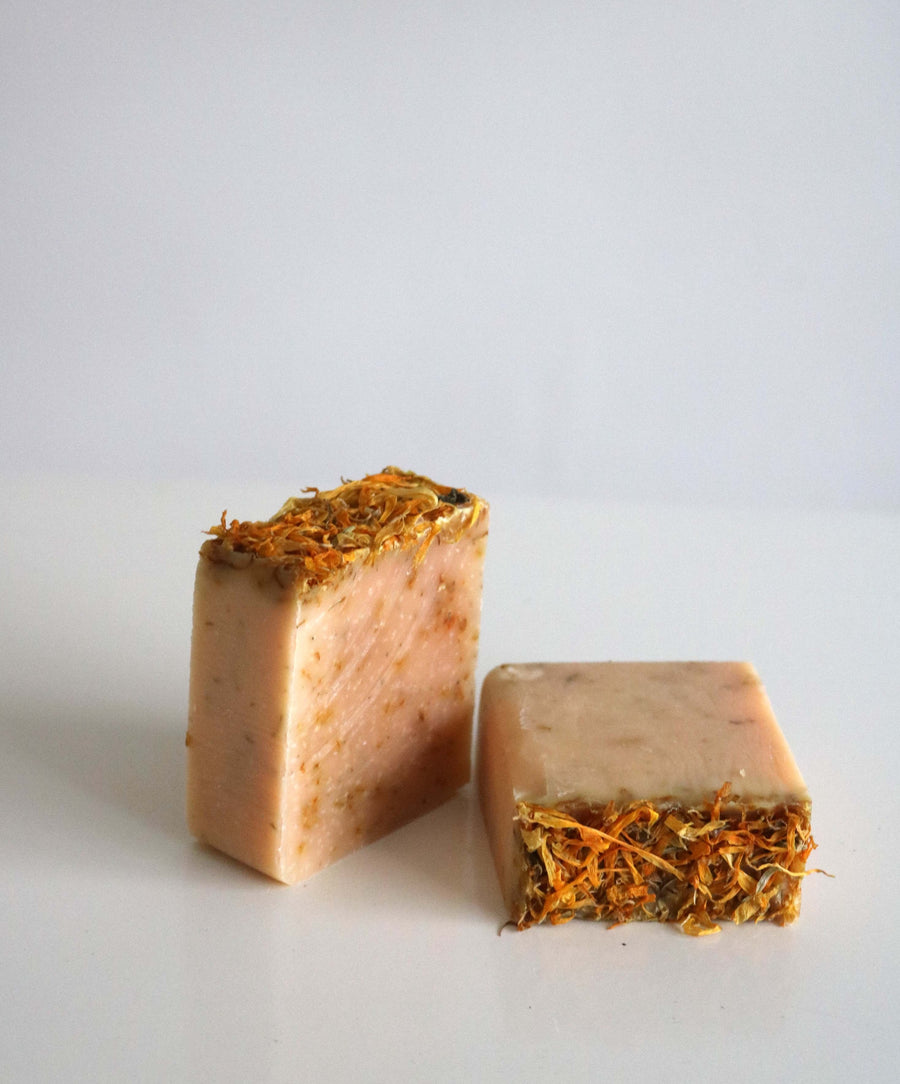 Fresh Marigold Butter Soap Duo