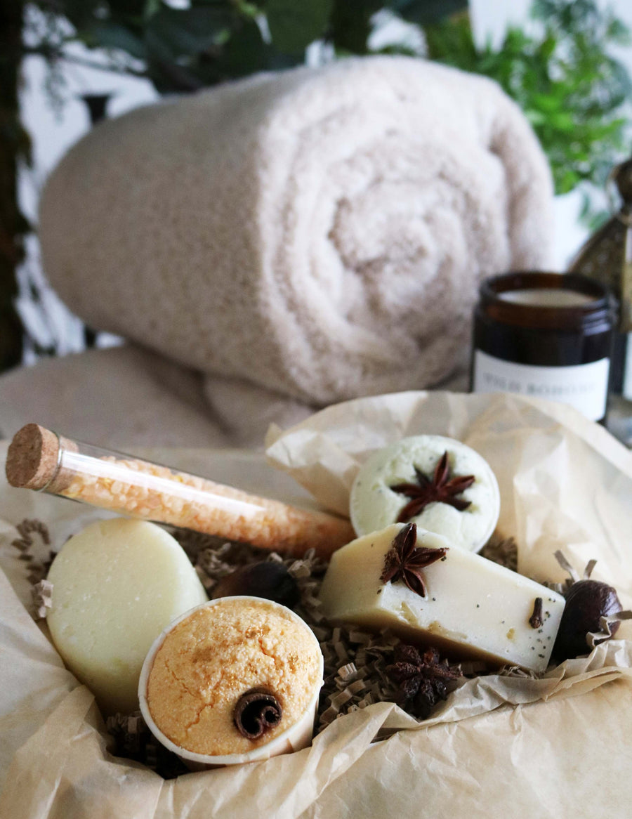 Spiced Winter Bath Set