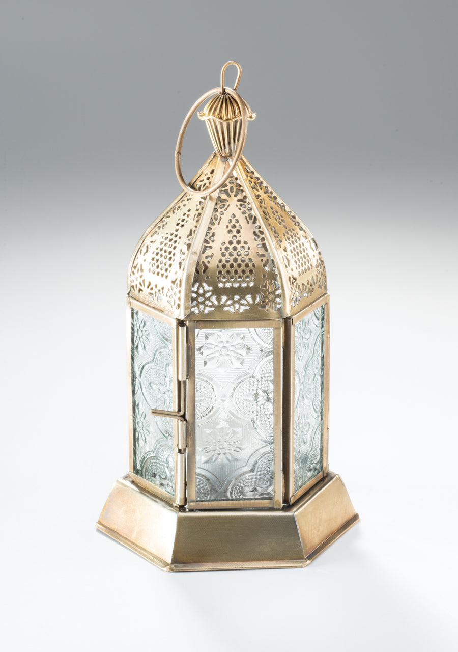 Mini Antique Gold Lantern