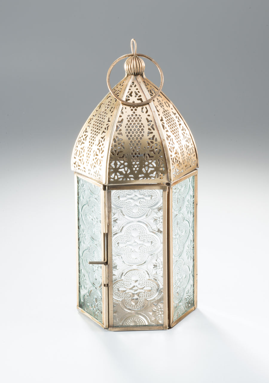 Medium Antique Gold Lantern